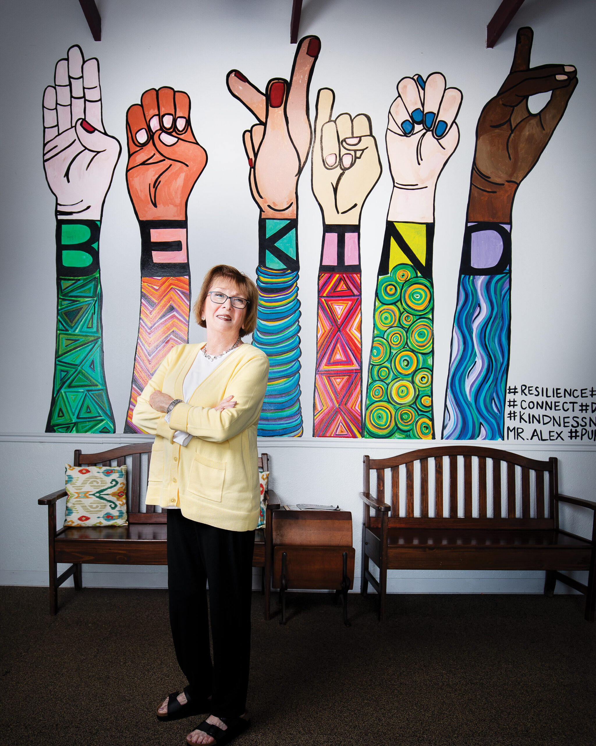 Students learning together